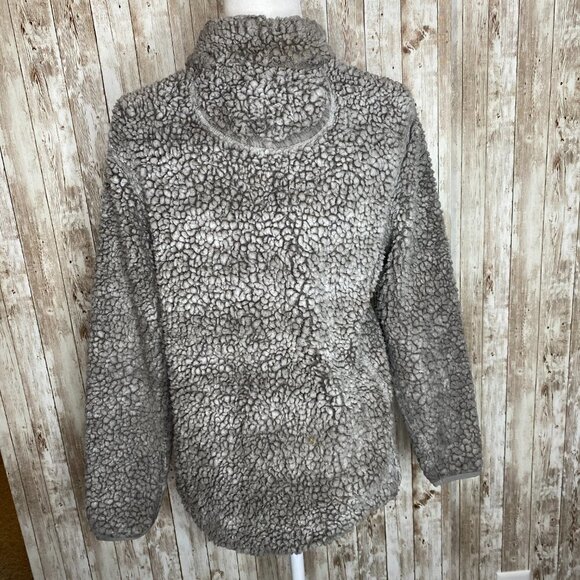 Women's Simply Southern Sherpa 1/4 Zip Pullover size Small - Picture 4 of 6